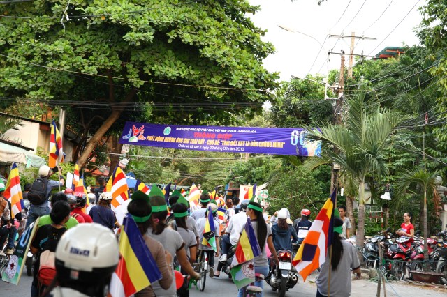 Ban Văn hóa THPG TP. HCM: Diễu hành xe đạp kêu gọi bảo vệ môi trường