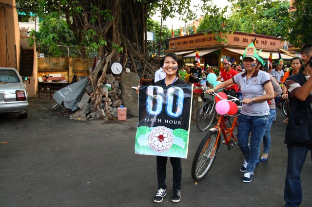 Ban Văn hóa THPG TP. HCM: Diễu hành xe đạp kêu gọi bảo vệ môi trường