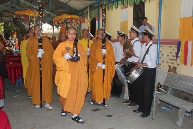 Đồng Nai: Phụng tống kim quan nhập Bảo Tháp Cố Hòa Thượng Thích Huệ Hiền