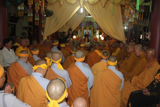 Đồng Nai: Phụng tống kim quan nhập Bảo Tháp Cố Hòa Thượng Thích Huệ Hiền