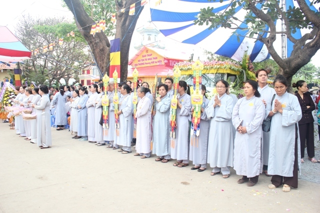 Đồng Nai: Phụng tống kim quan nhập Bảo Tháp Cố Hòa Thượng Thích Huệ Hiền