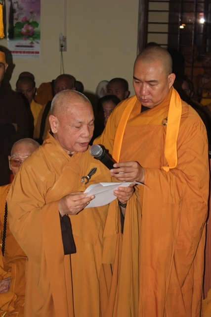 Đồng Nai: Phụng tống kim quan nhập Bảo Tháp Cố Hòa Thượng Thích Huệ Hiền