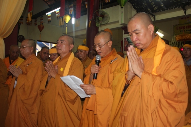 Đồng Nai: Phụng tống kim quan nhập Bảo Tháp Cố Hòa Thượng Thích Huệ Hiền