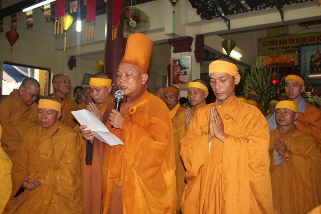 Đồng Nai: Phụng tống kim quan nhập Bảo Tháp Cố Hòa Thượng Thích Huệ Hiền