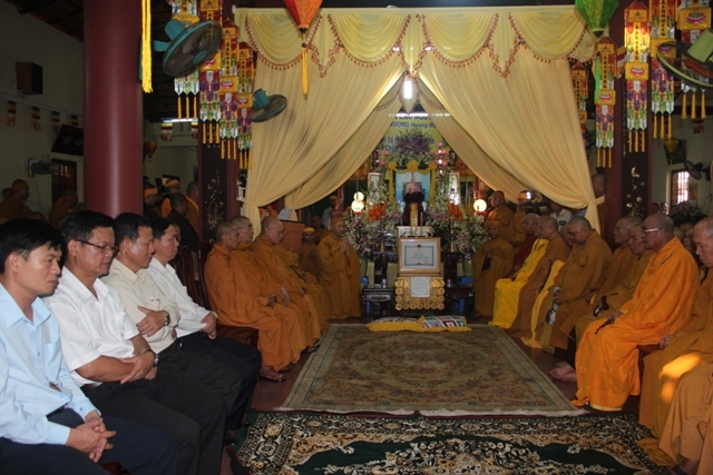 Đồng Nai: Phụng tống kim quan nhập Bảo Tháp Cố Hòa Thượng Thích Huệ Hiền