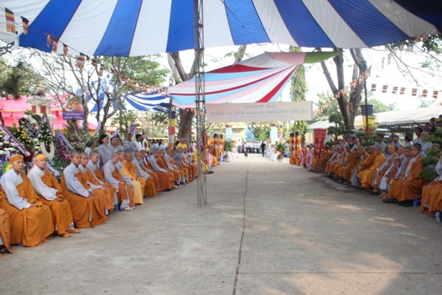 Đồng Nai: Phụng tống kim quan nhập Bảo Tháp Cố Hòa Thượng Thích Huệ Hiền