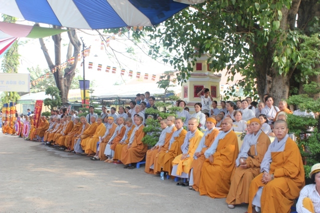 Đồng Nai: Phụng tống kim quan nhập Bảo Tháp Cố Hòa Thượng Thích Huệ Hiền