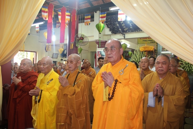 Đồng Nai: Phụng tống kim quan nhập Bảo Tháp Cố Hòa Thượng Thích Huệ Hiền