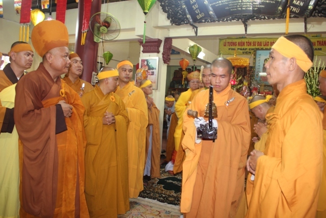 Đồng Nai: Phụng tống kim quan nhập Bảo Tháp Cố Hòa Thượng Thích Huệ Hiền