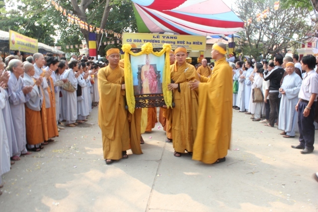 Đồng Nai: Phụng tống kim quan nhập Bảo Tháp Cố Hòa Thượng Thích Huệ Hiền