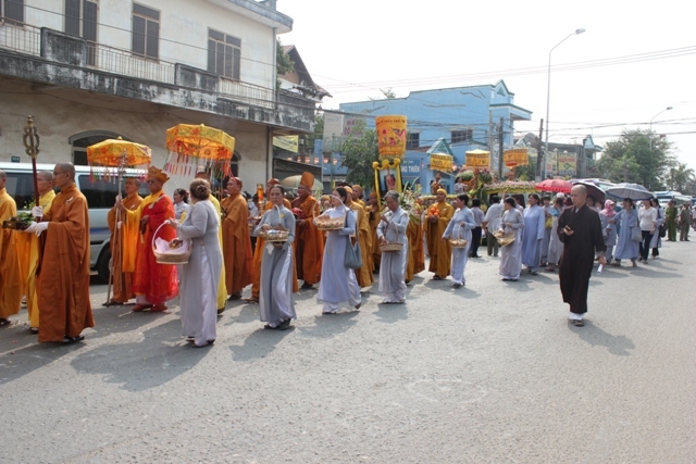 Đồng Nai: Phụng tống kim quan nhập Bảo Tháp Cố Hòa Thượng Thích Huệ Hiền