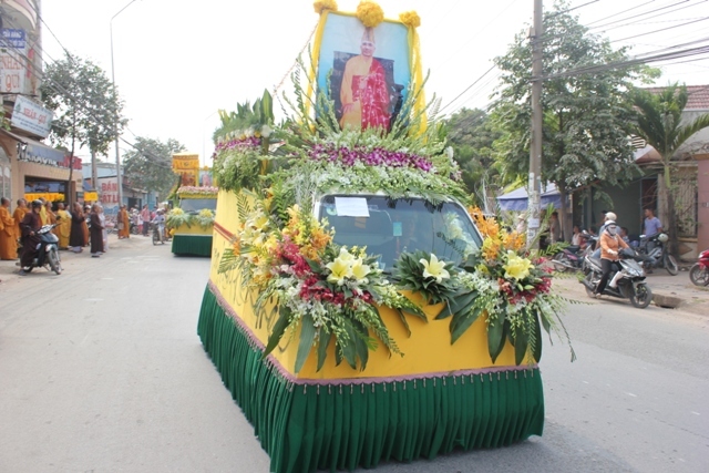 Đồng Nai: Phụng tống kim quan nhập Bảo Tháp Cố Hòa Thượng Thích Huệ Hiền