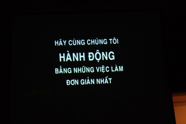 TP.HCM: Hàng ngàn người cùng tham dự chương trình “Giờ trái đất”