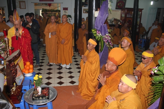 Đồng Nai: Phụng tống kim quan nhập Bảo Tháp Cố Hòa Thượng Thích Huệ Hiền