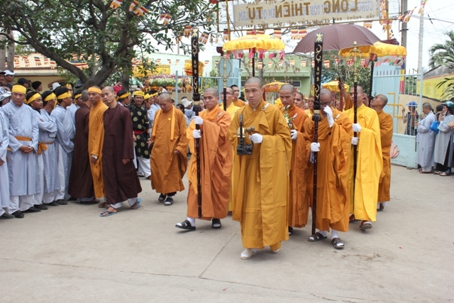 Đồng Nai: Phụng tống kim quan nhập Bảo Tháp Cố Hòa Thượng Thích Huệ Hiền