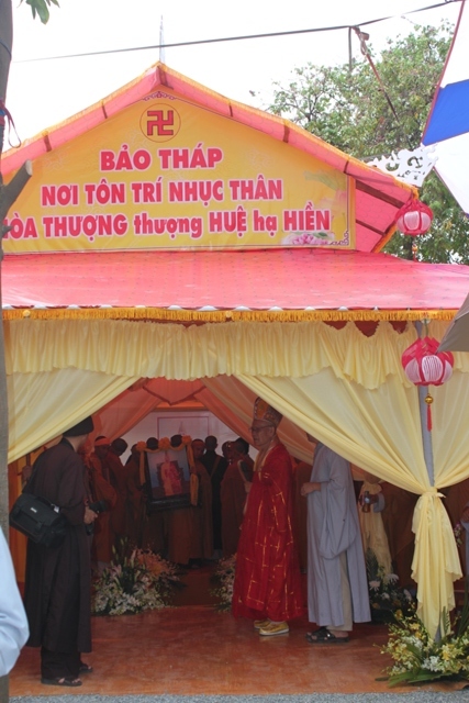 Đồng Nai: Phụng tống kim quan nhập Bảo Tháp Cố Hòa Thượng Thích Huệ Hiền