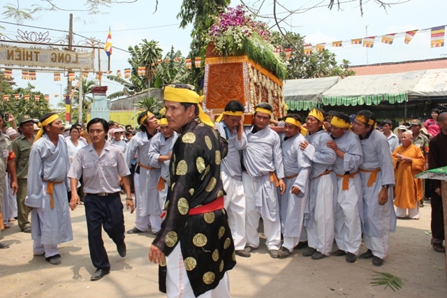 Đồng Nai: Phụng tống kim quan nhập Bảo Tháp Cố Hòa Thượng Thích Huệ Hiền
