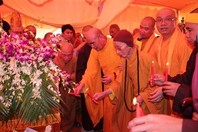 Đồng Nai: Phụng tống kim quan nhập Bảo Tháp Cố Hòa Thượng Thích Huệ Hiền