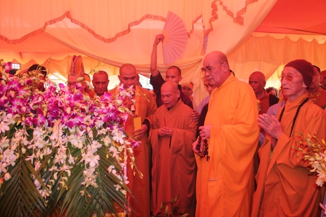 Đồng Nai: Phụng tống kim quan nhập Bảo Tháp Cố Hòa Thượng Thích Huệ Hiền