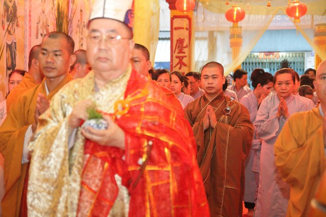 TP. HCM: Lễ tạ đàn Dược Sư Thất Châu tại chùa Huệ Quang