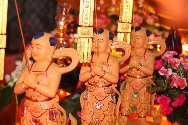 Chùm ảnh: Lễ hoàn đàn Dược Sư Thất Châu 3 ngày tại chùa Huệ Quang - Q. 10