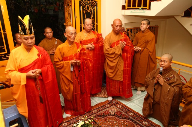 Chùm ảnh: Lễ hoàn đàn Dược Sư Thất Châu 3 ngày tại chùa Huệ Quang - Q. 10