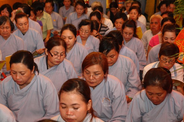 Chùm ảnh: Lễ hoàn đàn Dược Sư Thất Châu 3 ngày tại chùa Huệ Quang - Q. 10