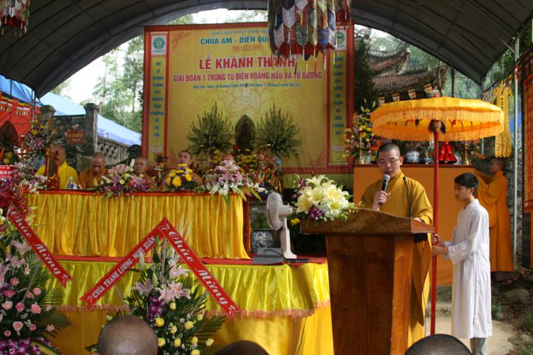Hà Tĩnh: Lễ tạ đàn Dược Sư, khánh thành giai đoạn 1 điện Hoàng hậu và Tổ đường chùa Am