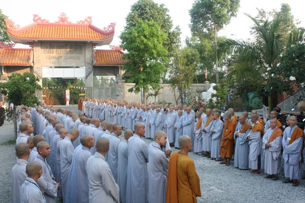 Đại giới đàn Thiện Nhu trọng thể khai mạc