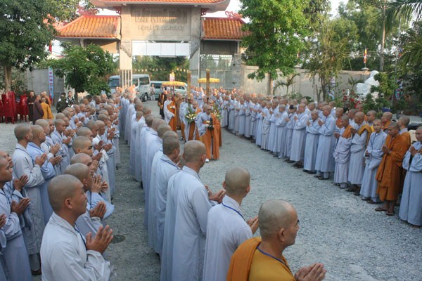 Đại giới đàn Thiện Nhu trọng thể khai mạc