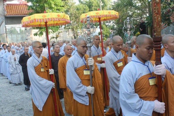 Đại giới đàn Thiện Nhu trọng thể khai mạc