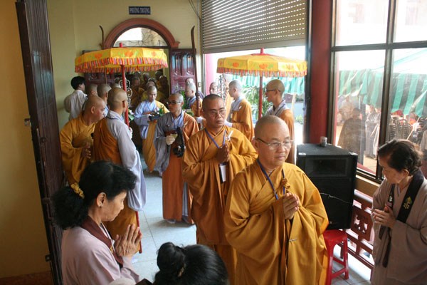 Đại giới đàn Thiện Nhu trọng thể khai mạc