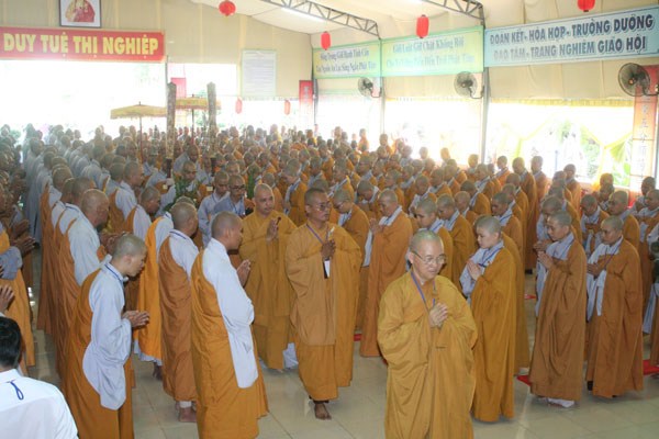 Đại giới đàn Thiện Nhu trọng thể khai mạc