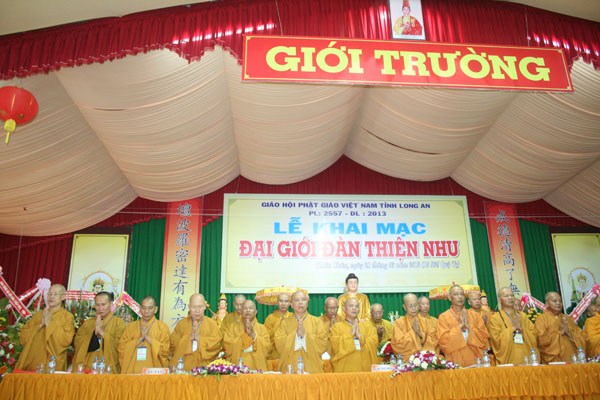 Đại giới đàn Thiện Nhu trọng thể khai mạc