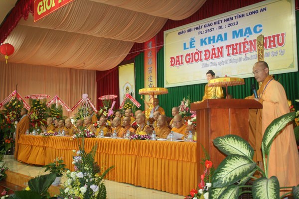 Đại giới đàn Thiện Nhu trọng thể khai mạc
