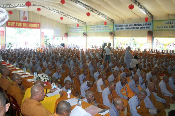 Đại giới đàn Thiện Nhu trọng thể khai mạc