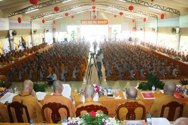 Đại giới đàn Thiện Nhu trọng thể khai mạc