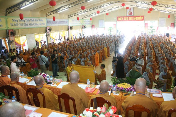 Đại giới đàn Thiện Nhu trọng thể khai mạc