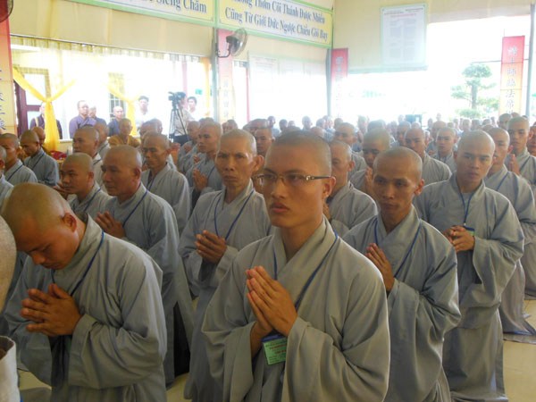 Đại giới đàn Thiện Nhu trọng thể khai mạc