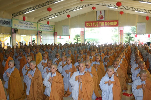 Đại giới đàn Thiện Nhu trọng thể khai mạc