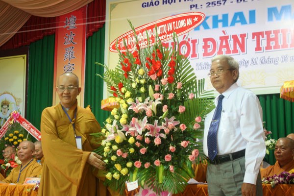 Đại giới đàn Thiện Nhu trọng thể khai mạc