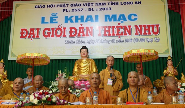 Đại giới đàn Thiện Nhu trọng thể khai mạc