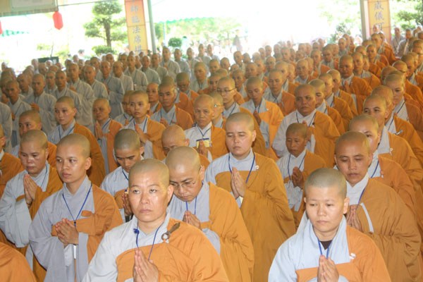 Đại giới đàn Thiện Nhu trọng thể khai mạc
