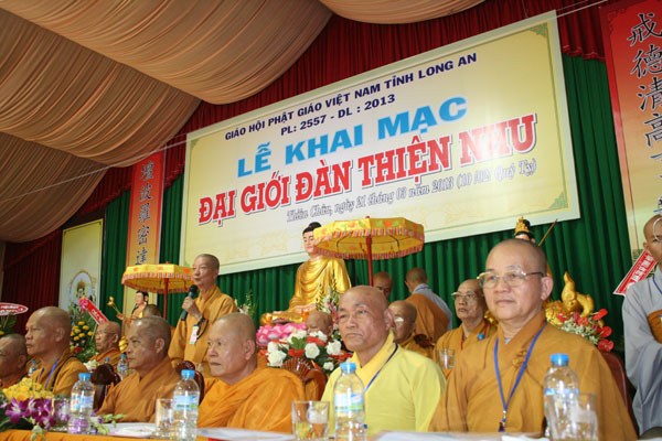 Đại giới đàn Thiện Nhu trọng thể khai mạc