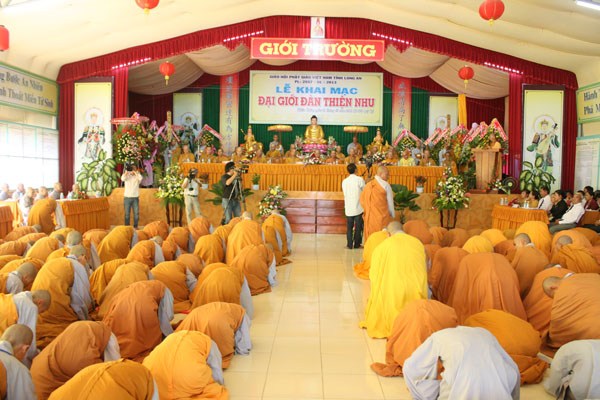 Đại giới đàn Thiện Nhu trọng thể khai mạc