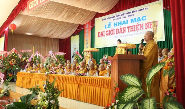 Đại giới đàn Thiện Nhu trọng thể khai mạc