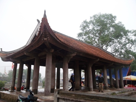 Độc đáo kiến trúc chùa Keo