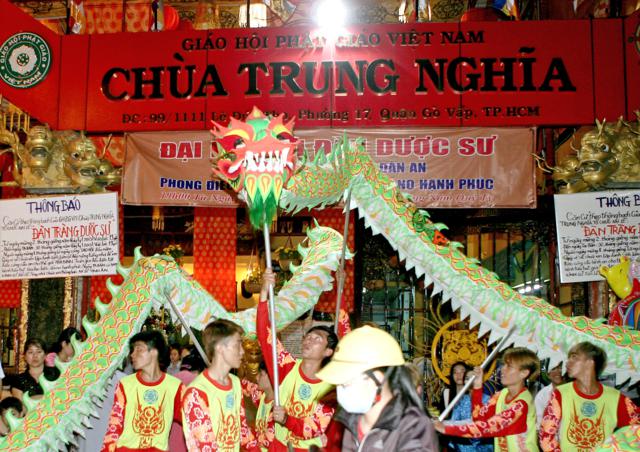 TP. HCM: Lễ Khai Đàn Dược Sư Tại Chùa Trung Nghĩa