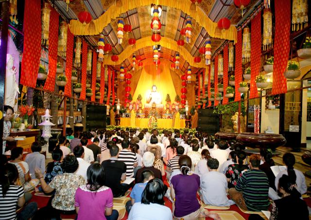TP. HCM: Lễ Khai Đàn Dược Sư Tại Chùa Trung Nghĩa