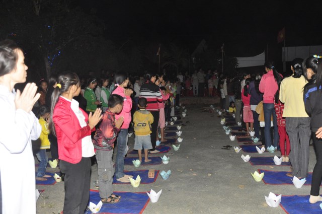 Đắk Nông: Lễ hội hoa đăng cầu quốc thái dân an chùa Linh Quang